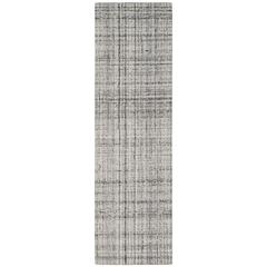Abstract, GREY / BLACK, 2'-3" X 8', Area Rug, ABT141B-28