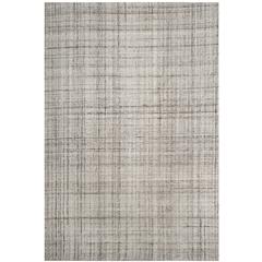 Abstract, CAMEL / BLACK, 6' X 9', Area Rug