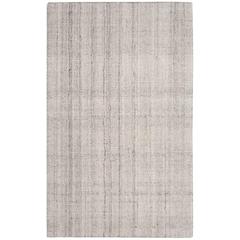 Abstract, LIGHT GREY, 3' X 5', Area Rug
