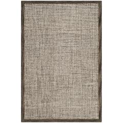 Abstract, BROWN / IVORY, 4' X 6', Area Rug