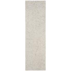 Abstract, LIGHT BLUE, 2'-3" X 8', Area Rug