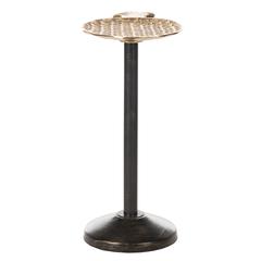 Luana Pinapple Top Accent Table, Gold/Antique Gold