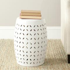 LATTICE PETAL GARDEN STOOL, ACS4509A