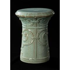 IMPERIAL SCROLL GARDEN STOOL