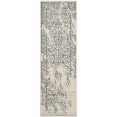 Adirondack, IVORY / SILVER, 2'-6" X 8', Area Rug, ADR101B-28