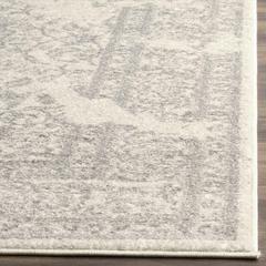 Adirondack, IVORY / SILVER, 10' X 14', Area Rug, ADR101B-10