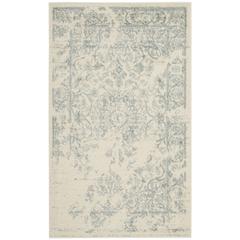 Adirondack, IVORY / SLATE, 3' X 5', Area Rug, ADR101S-3