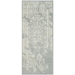 Adirondack, SLATE / IVORY, 2'-6" X 10', Area Rug, ADR101T-210