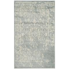 Adirondack, SLATE / IVORY, 3' X 5', Area Rug, ADR101T-3