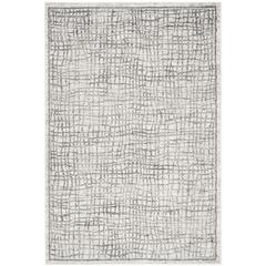 Adirondack, SILVER / IVORY, 5'-1" X 7'-6", Area Rug, ADR103B-5