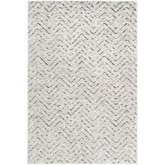 Adirondack, IVORY / CHARCOAL, 5'-1" X 7'-6", Area Rug, ADR104N-5