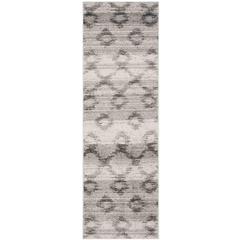 Adirondack, SILVER / CHARCOAL, 2'-6" X 8', Area Rug, ADR106P-28