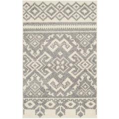Adirondack, IVORY / SILVER, 2'-6" X 4', Area Rug, ADR107B-24