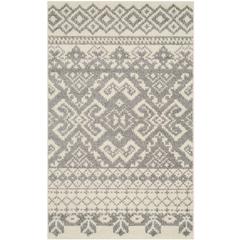 Adirondack, IVORY / SILVER, 3' X 5', Area Rug, ADR107B-3