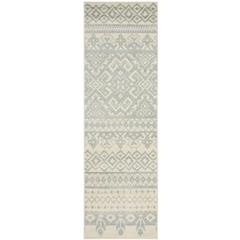 Adirondack, IVORY / SLATE, 2'-6" X 10', Area Rug, ADR107S-210