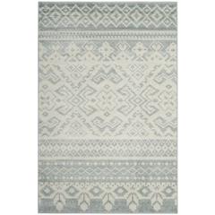 Adirondack, SLATE / IVORY, 4' X 6', Area Rug, ADR107T-4