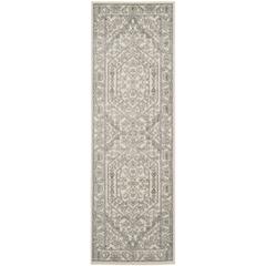 Adirondack, IVORY / SILVER, 2'-6" X 8', Area Rug, ADR108B-28