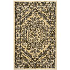 Adirondack, GOLD / BLACK, 3' X 5', Area Rug