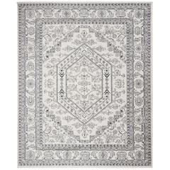 Adirondack, IVORY / NAVY, 8' X 10', Area Rug, ADR108R-8