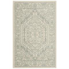 Adirondack, IVORY / SLATE, 2'-6" X 4', Area Rug, ADR108S-24