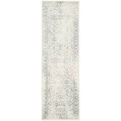 Adirondack, IVORY / SILVER, 2'-6" X 8', Area Rug, ADR109C-28