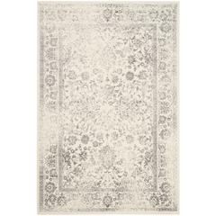 Adirondack, IVORY / SILVER, 5'-1" X 7'-6", Area Rug, ADR109C-5