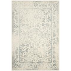 Adirondack, IVORY / SLATE, 5'-1" X 7'-6", Area Rug, ADR109S-5
