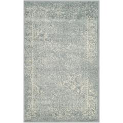 Adirondack, SLATE / IVORY, 2'-6" X 4', Area Rug, ADR109T-24