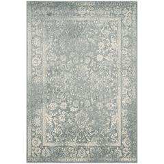 Adirondack, SLATE / IVORY, 5'-1" X 7'-6", Area Rug, ADR109T-5