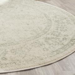 Adirondack, IVORY / SAGE, 8' X 8' Round, Area Rug