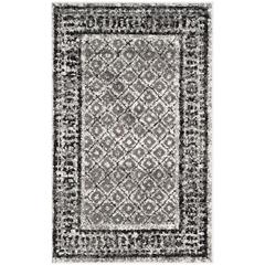 Adirondack, IVORY / SILVER, 2'-6" X 4', Area Rug, ADR110B-24