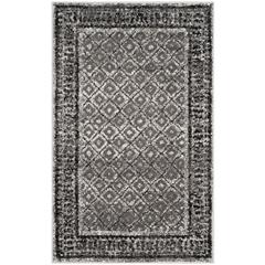 Adirondack, IVORY / SILVER, 3' X 5', Area Rug, ADR110B-3