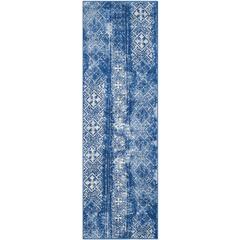Adirondack, SILVER / BLUE, 2'-6" X 8', Area Rug, ADR111F-28