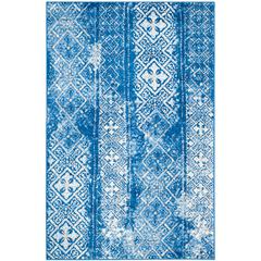 Adirondack, SILVER / BLUE, 10' X 14', Area Rug, ADR111F-10