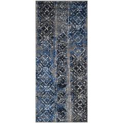 Adirondack, SILVER / MULTI, 2'-6" X 10', Area Rug, ADR111G-210
