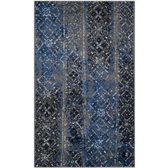 Adirondack, SILVER / MULTI, 3' X 5', Area Rug, ADR111G-3