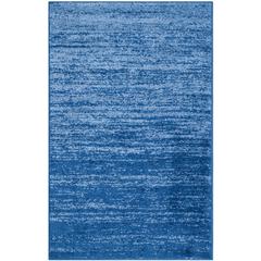 Adirondack, LIGHT BLUE / DARK BLUE, 2'-6" X 4', Area Rug, ADR113F-24