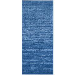 Adirondack, LIGHT BLUE / DARK BLUE, 2'-6" X 10', Area Rug, ADR113F-210