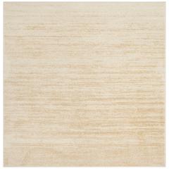 Adirondack, CHAMPAGNE / CREAM, 6' X 6' Square, Area Rug