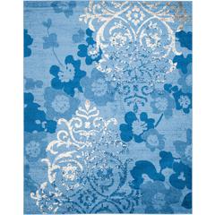 Adirondack, LIGHT BLUE / DARK BLUE, 11' X 15', Area Rug, ADR114F-1115