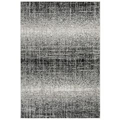 Adirondack, SILVER / BLACK, 5'-1" X 7'-6", Area Rug, ADR116A-5
