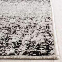 Adirondack, IVORY / BLACK, 2'-6" X 10', Area Rug