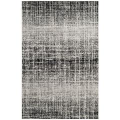 Adirondack, IVORY / BLACK, 6' X 9', Area Rug
