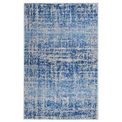 Adirondack, BLUE / SILVER, 2'-6" X 4', Area Rug, ADR116D-24