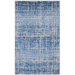 Adirondack, BLUE / SILVER, 3' X 5', Area Rug, ADR116D-3