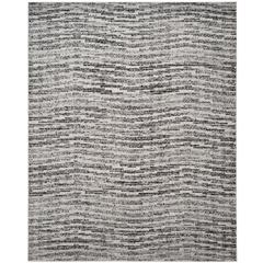 Adirondack, BLACK / SILVER, 8' X 10', Area Rug, ADR117A-8