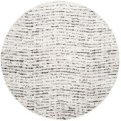 Adirondack, IVORY / SILVER, 4' X 4' Round, Area Rug, ADR117B-4R