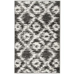Adirondack, CHARCOAL / IVORY, 2'-6" X 4', Area Rug, ADR118R-24