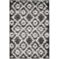 Adirondack, CHARCOAL / IVORY, 5'-1" X 7'-6", Area Rug, ADR118R-5