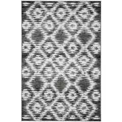 Adirondack, CHARCOAL / IVORY, 6' X 9', Area Rug, ADR118R-6